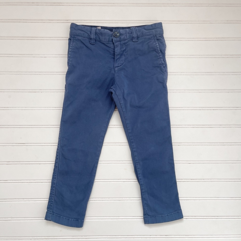 NORDSTROM VGUC Slate Blue Garment Dyed Chino Straight Leg Dress Pants